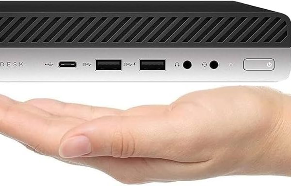 HP ProDesk 600 G4, Mini Desktop CPU, Intel i5-8500T, 16GB, 512GB SSD + 1TB HDD, Win11 – Wifi