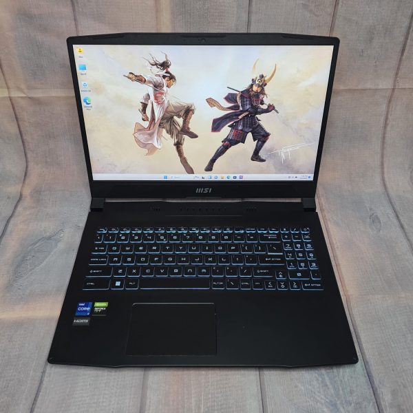 MSI Gaming Laptop, 15.6″ 144Hz, Intel i7-12th Gen, 16GB RAM, 512GB SSD, Geforce RTX 3050ti, Windows 11