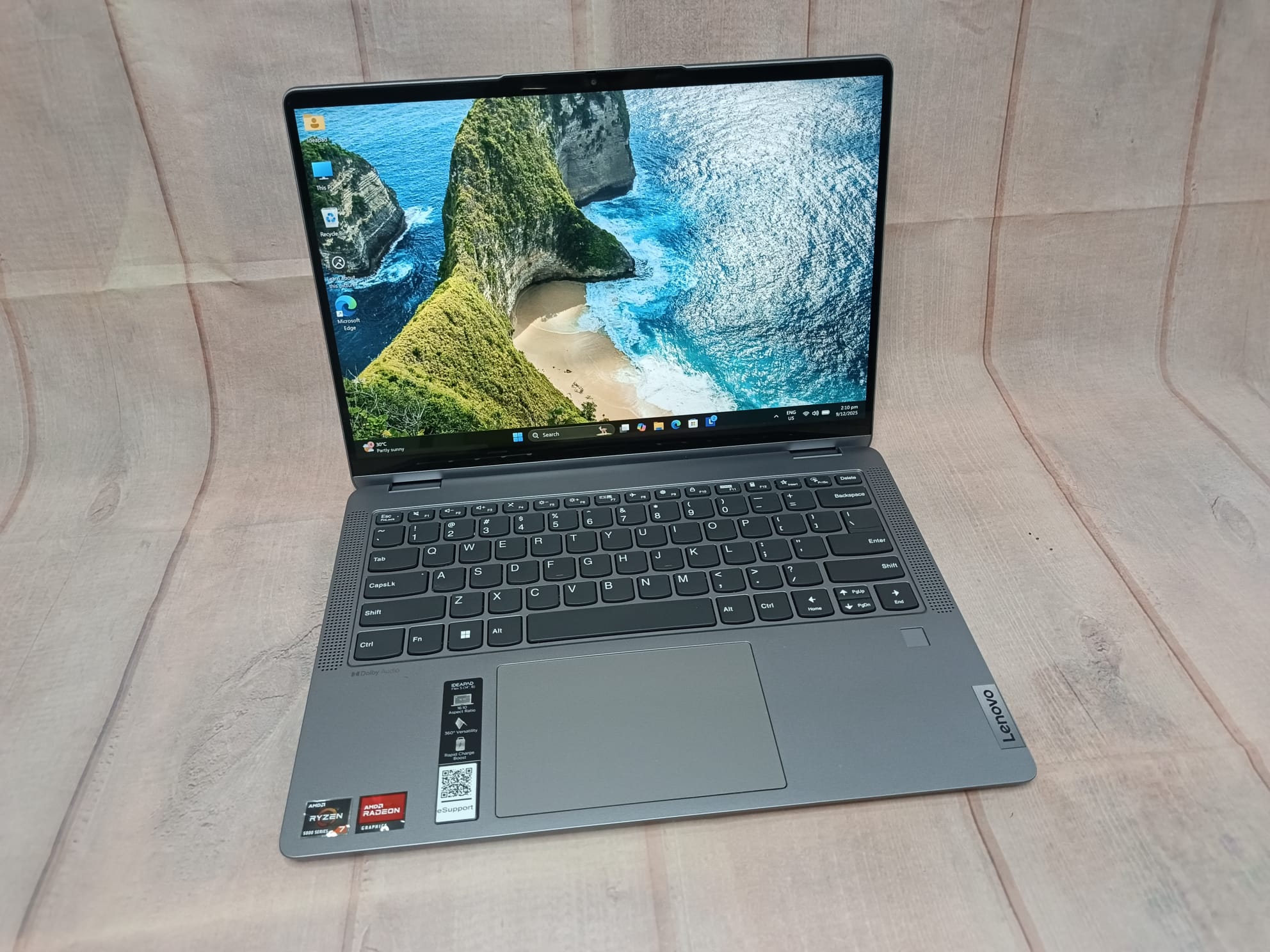 *Only 1 unit* Lenovo IdeaPad FLEX 5, 2-in-1 Laptop, 14" Touch, AMD Ryzen 7, 16 GB RAM, 512 GB SSD, Win11 - with WARRANTY - Image 8