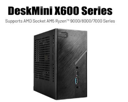 TOP UP to: Asrock X600 Minidesk, Ryzen 8700g, 32GB DDR5, 2TB SSD