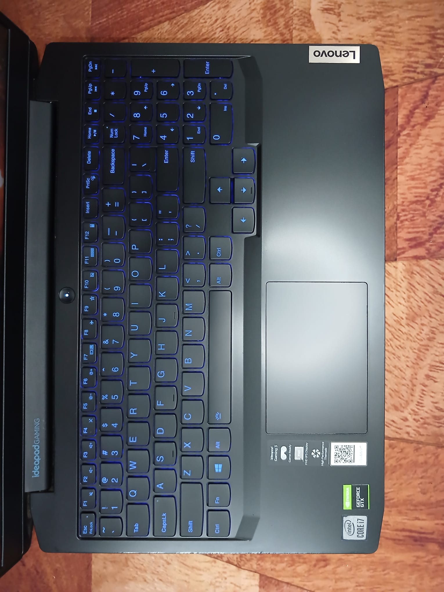 Lenovo Ideapad Gaming Laptop, Intel i7-10th Gen, 16GB, 512GB SSD, Geforce GTX 1650, Win11 - Image 6