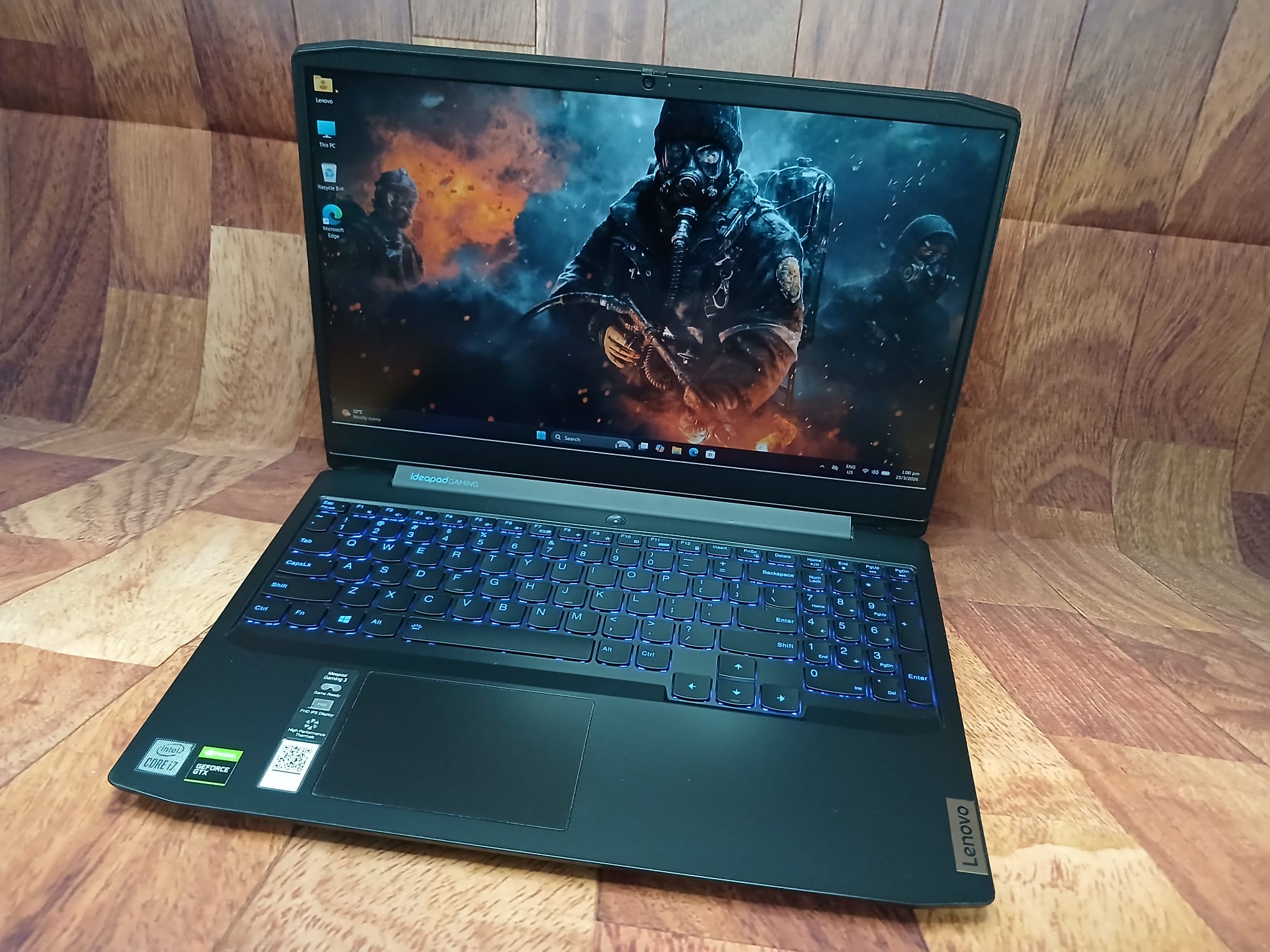 Lenovo Ideapad Gaming Laptop, Intel i7-10th Gen, 16GB, 512GB SSD, Geforce GTX 1650, Win11 - Image 8
