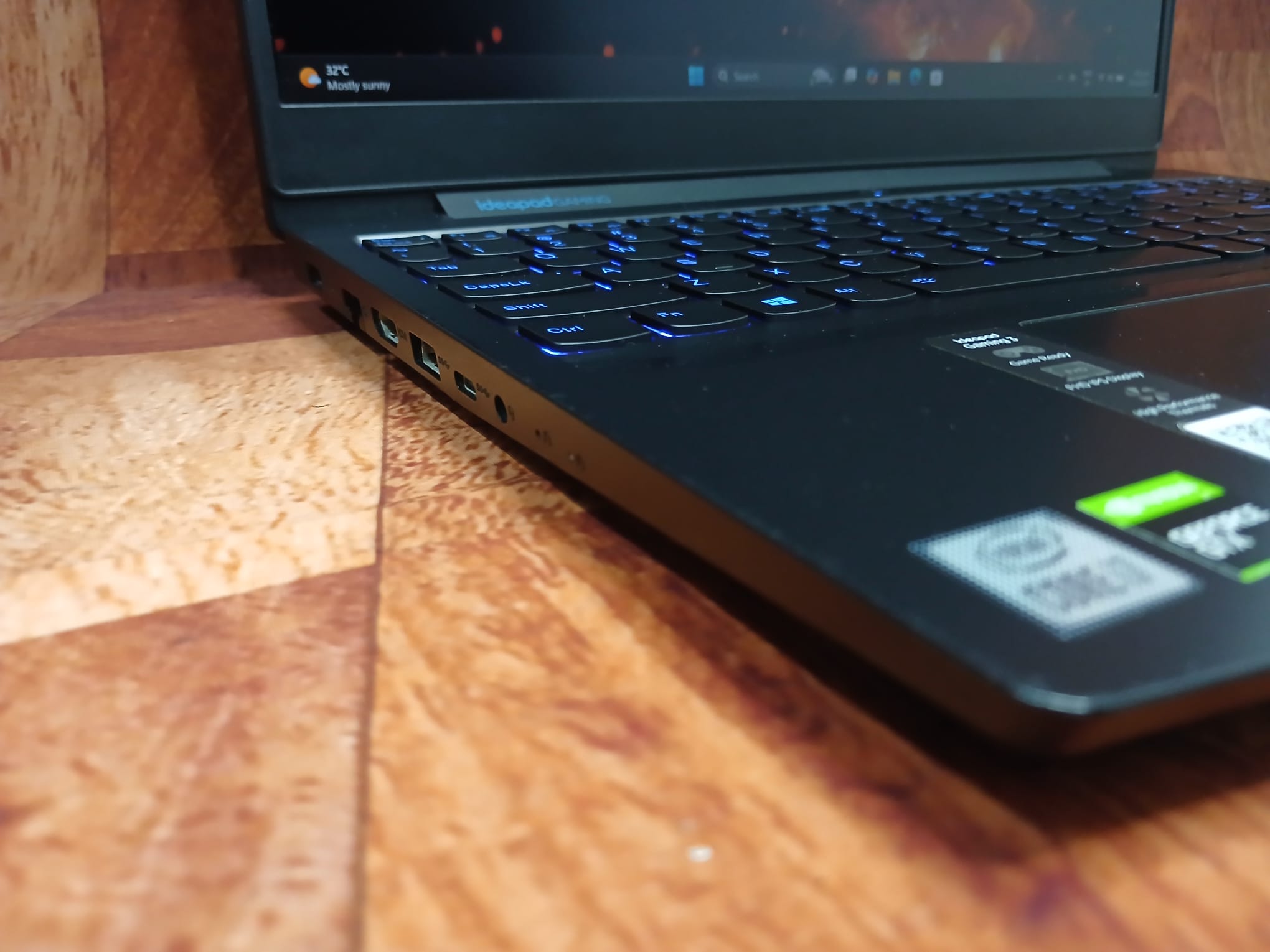 Lenovo Ideapad Gaming Laptop, Intel i7-10th Gen, 16GB, 512GB SSD, Geforce GTX 1650, Win11 - Image 11