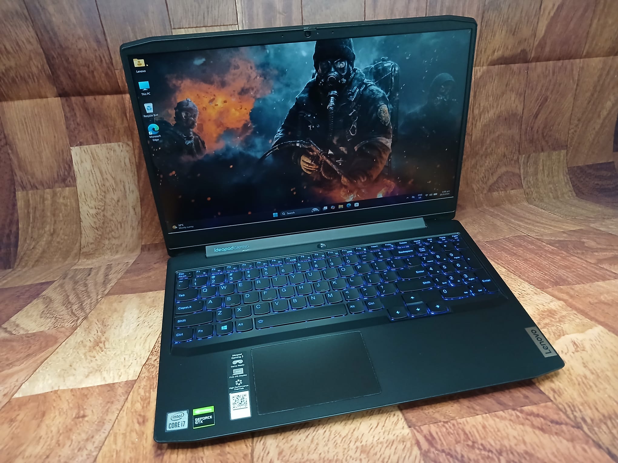 Lenovo Ideapad Gaming Laptop, Intel i7-10th Gen, 16GB, 512GB SSD, Geforce GTX 1650, Win11 - Image 12