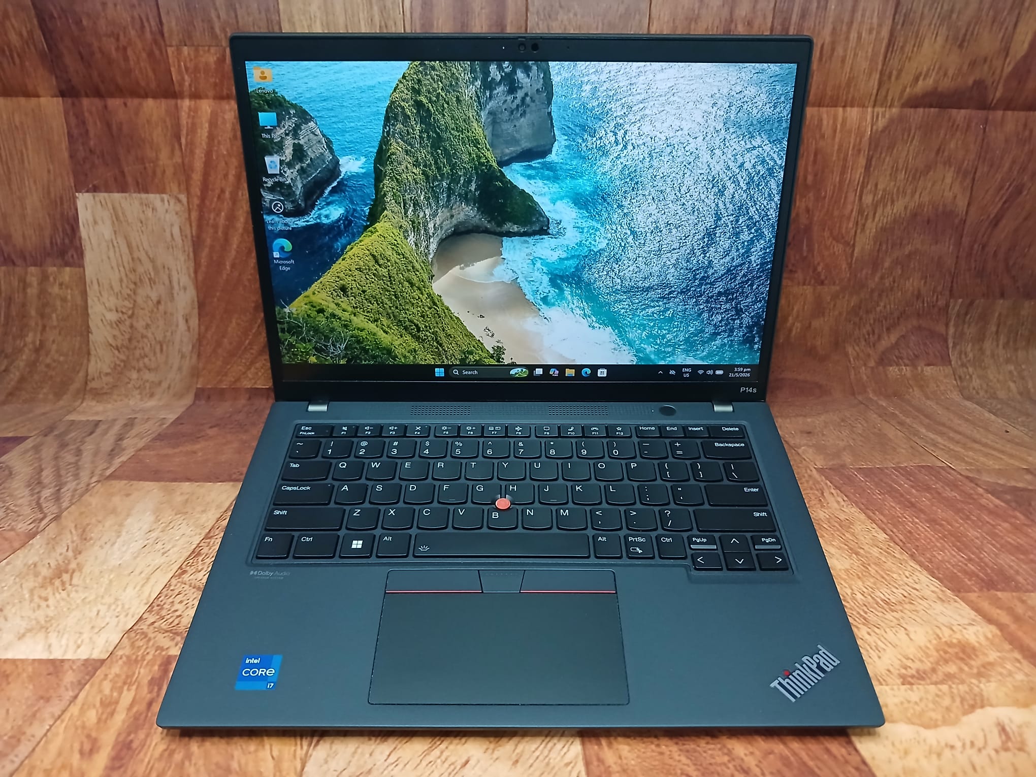 - WORK- LENOVO P14s Gen3, 14" Screen, Intel i7-12th, 16GB RAM, 512GB SSD, Nvidia T550 Graphics, Win11