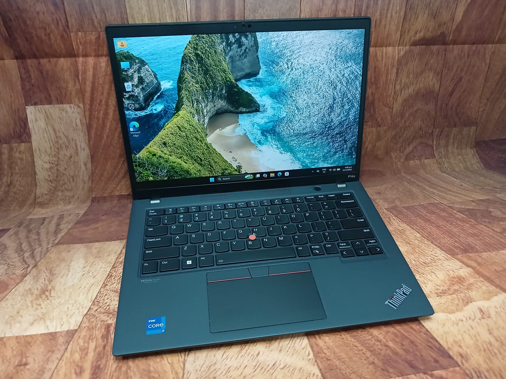 - WORK- LENOVO P14s Gen3, 14" Screen, Intel i7-12th, 16GB RAM, 512GB SSD, Nvidia T550 Graphics, Win11 - Image 9