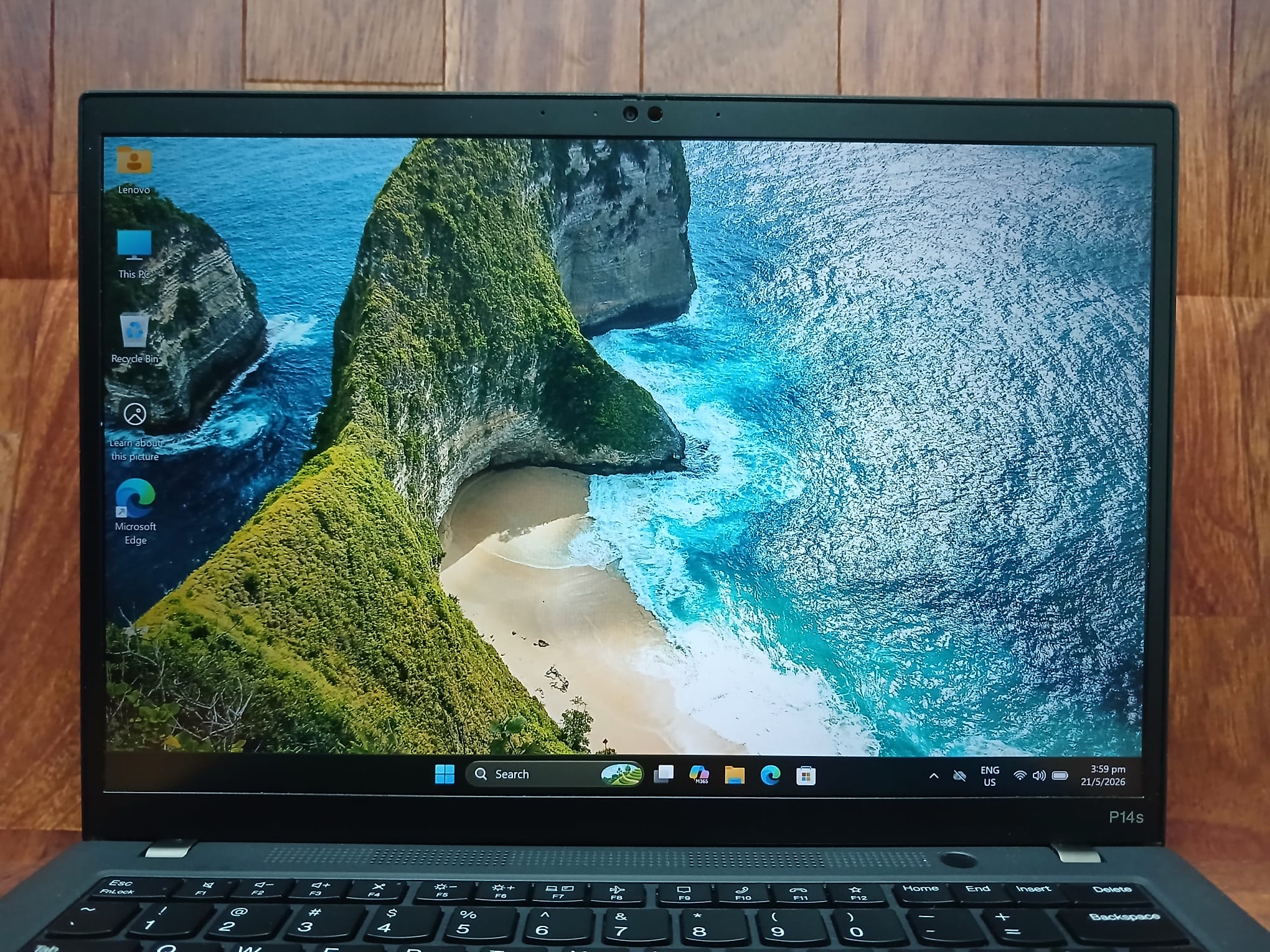 - WORK- LENOVO P14s Gen3, 14" Screen, Intel i7-12th, 16GB RAM, 512GB SSD, Nvidia T550 Graphics, Win11 - Image 10