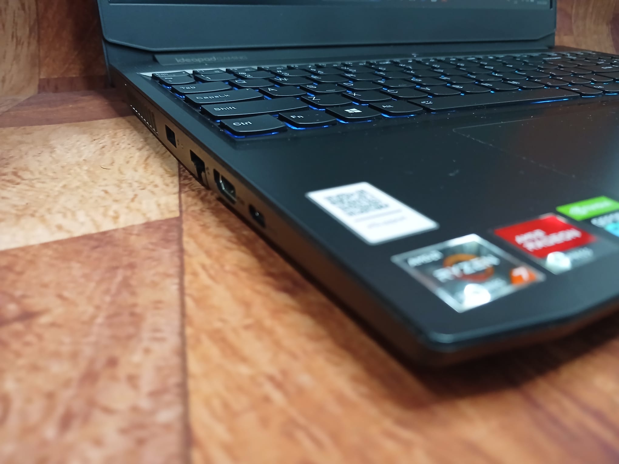 Lenovo Ideapad Gaming Laptop, AMD Ryzen 7 5800H, 16 GB, 512 GB SSD, Geforce RTX 3050, Win11 - Image 6