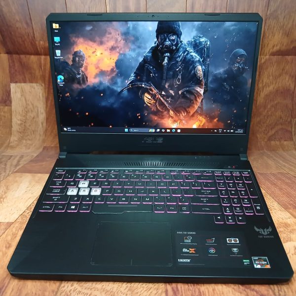 ASUS TUF Gaming Laptop 15.6", Ryzen 7 3750H, 16GB, SSD+HDD, Geforce GTX 1660Ti, Win11, 120Hz