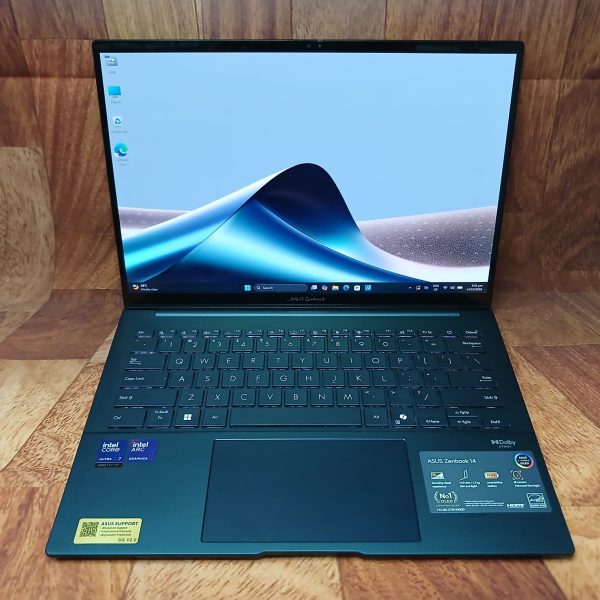 - High End - Asus Zenbook, 14" OLED TOUCH, Intel Ultra 7 255u, 32GB, 1 TB SSD, Intel Arc 140T, Win11 - like NEW